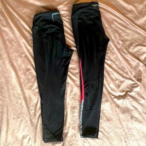 Tangerine athletic leggings